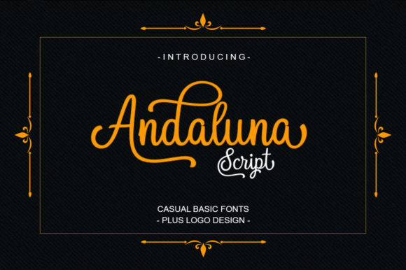 Andaluna: A Timeless Handwritten Font for Modern Design