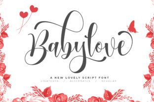 Babylove Font: A Whimsical Choice for Creative Projects