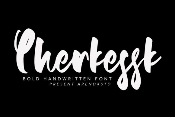 Cherkessk: A Handwritten Font with Nostalgic Charm and Modern Versatility