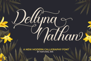 Dellyna Nathan: A Handwritten Font That Elevates Design with Timeless Charm