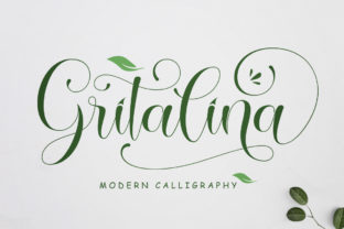 Discover the Timeless Beauty of Gritalina: A Magical Handwritten Font