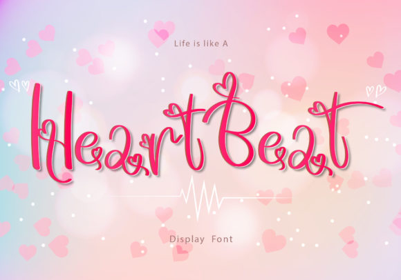Heart Beat: The Dreamy Handwritten Font for Romantic Creations