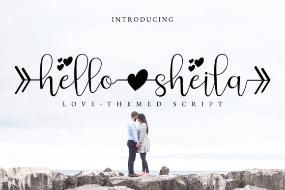 Hello Sheila: A Beautiful Script Font That Elevates Romantic Design