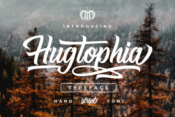 Hugtophia: Elevate Your Design with Elegant Script Typography