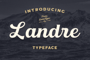 Landre: A Handwritten Font That Balances Modernity and Nostalgia