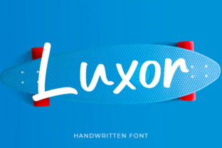 Luxor Font: A Casual, Versatile Handwritten Style
