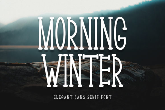 Morning Winter Font for Creative Projects