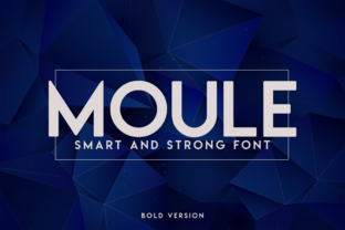 Moule Bold: A Font That Embodies Power and Intelligence in Modern Design