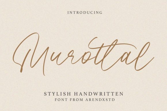 Murottal: A Versatile Handwritten Font for Creative Expression