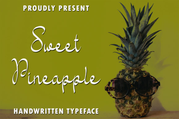 Sweet Pineapple: A Handwritten Script for Romantic Branding