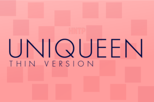 Uniqueen Thin: A Timeless Font for Professional and Creative Communication